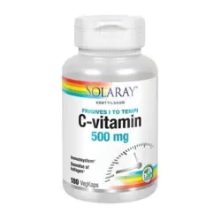 Solaray C-vitamin 500 mg, 180kap.