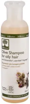 Bioselect BioEco Oliven shampo fedtet hår, 200ml.