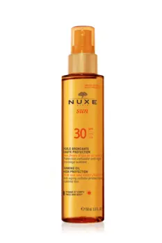 NUXE SUN Tanning Oil Face & Body SPF 30, 150ml.