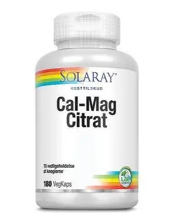 Cal-Mag Citrat 180 kapsler