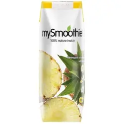 mySmoothie ananas m. ananas & kokosmælk, 250 ml.