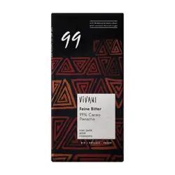 Vivani 99% mørk chokolade, 80g