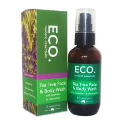 ECO Face & Body Wash Tea Tree, 95 ml.