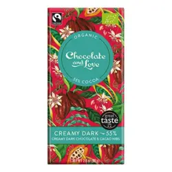 Chokolade Creamy Dark 55% Ø, 80 g