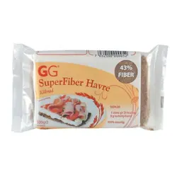 GG SuperFiber Havre Klidbrød, 100 g