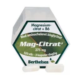 Mag-Citrat Berthelsen, 120 kap / 110 g