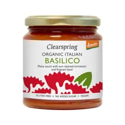 Clearspring Pasta sauce Basilikum Ø, 300g