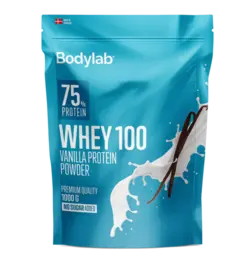 Bodylab Whey 100 Vanilla Milkshake, 1kg.