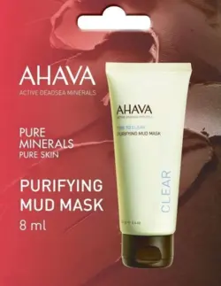 Ahava Purifying mud mask, 8ml.