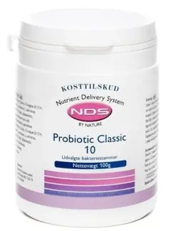 NDS Probiotic Classic 10, 100g.