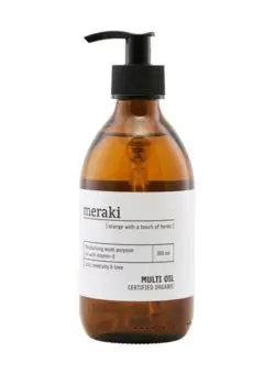 Meraki Multi olie, Orange & herbs, 300ml.