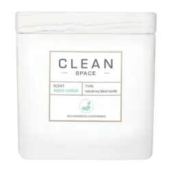 CLEAN SPACE Warm Cotton Candle, 227 g.