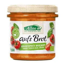 Allos Smørepålæg Auf∩s Brot Cherry Ø tomat-Basilikum, 140g