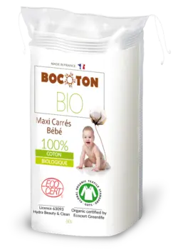 Bocoton Bio Bomuld – baby pads, Øko, 60stk.