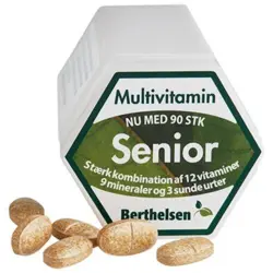 Berthelsen Senior Multivitamin, 90tab