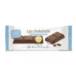 EASIS Lys Chokoladebar med vaniljefyld 1 stk.
