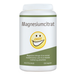 EASIS Magnesiumcitrat, 150 kapsler