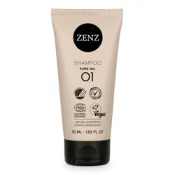 Zenz Organic Shampoo Pure No. 01 - Version 2.0, 50ml.