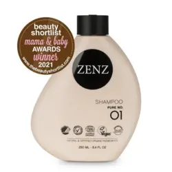 Zenz Organic Shampoo Pure No. 01 - Version 2.0, 250ml.