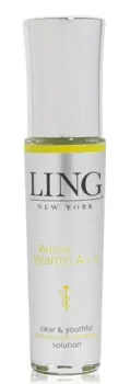 Ling Skincare Retinol Vitamin A + E Clear and Youthful Complexion Renewing Solution, 30ml.
