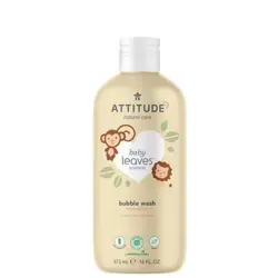 Attitude Baby Leaves Bubble Wash Pear Nectar, 473ml