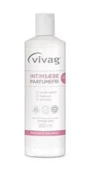 Vivag Intimsæbe Parfumefri, 250ml.