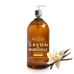 Beau Terra Marseille Liquid Soap - Honey Vanilla, 300ml