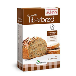 Fiberbrød glutenfri, 250g