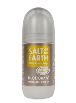 Salt of the Earth Roll-On Deo Amber & Sandalwood, 75ml