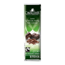 Cavalier Chokoladebar Dark Cocoa nibs 85%, 40g