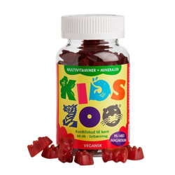 Kids Zoo Multivitamin + Mineraler, 60gum