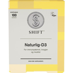 SHIFT Naturlig D3, 100tab