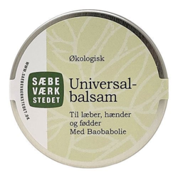 Sæbeværkstedet Økologisk Universalbalsam, 40g