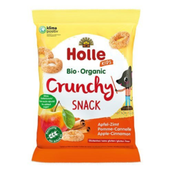 Holle Crunchy Snack med æble og kanel Ø, 25g