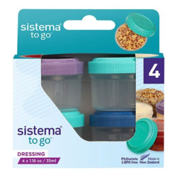 Sistema Minibox dressing to go, 4stk á 35ml.