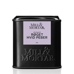 Mill & Mortar Røget Hvid Peber Ø, 50g.