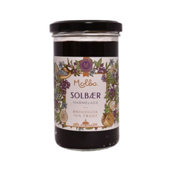 Molbo Solbær marmelade, Ø, 290g.