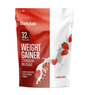 Bodylab Weight Gainer Strawberry Milkshake, 1,5kg.