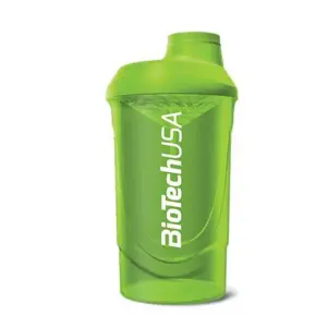 BioTech Wave Shaker Magenta Green 600 ml