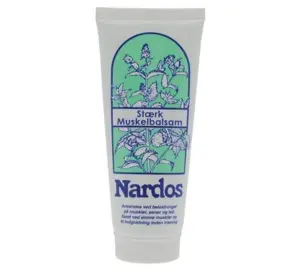 Nardos muskelbalsam stærk, 100ml