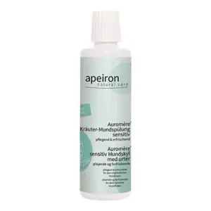 Apeiron Sensitive mundskyl m. urter, 250ml