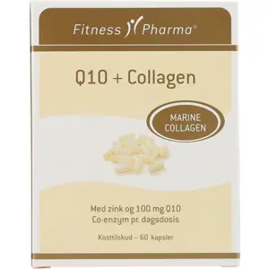 Fitness Pharma Q10+Collagen, 60kap