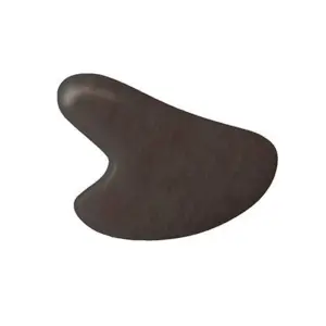 A Pure Mind Gua Sha Heart Black Obsidian