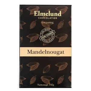 Elmelund Mandel nougat Ø, 150g