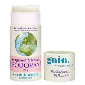 Gaia Bergamot & Lemon Deodorant, 60g