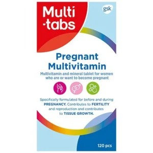 Multi-tabs Pregnant multivitamin, 120tab