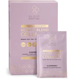 Plent Beauty Blend Collagen - Elderberry 30 x 5 gr