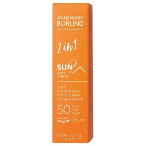 AnneMarie Börlind SUN 2 in1 Cream & Stick anti-aging SPF 50, 30ml