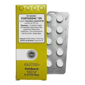 Fortakehl tabletter D5, 20tab