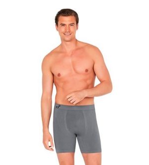 Boody Men's Longer Boxer Charcoal str. S